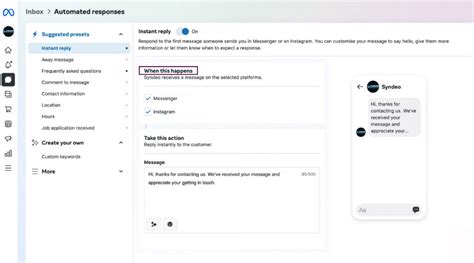meta business suite messenger.